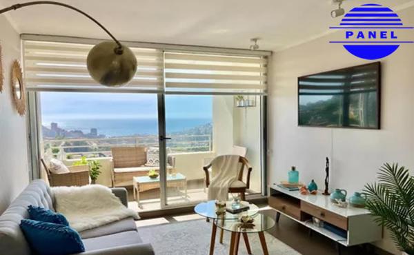 vd582 - VENTA DEPARTAMENTO 3D 2B 1E 1BOD - JARDÍN DEL MAR- VIÑA DEL MAR