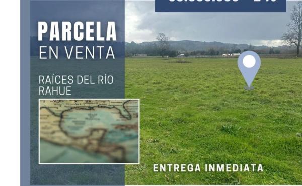 SE VENDE PARCELA EN RAICES DEL RIO RAHUE 