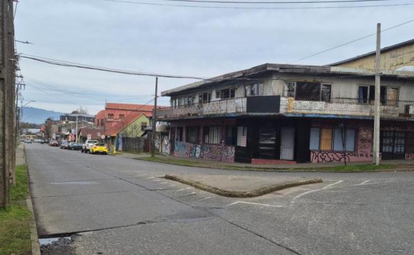 vista de la propiedad en intersección de Bueras con Ecuador