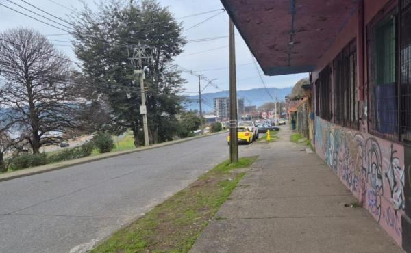 Vista desde la propiedad hacia Calle Ecuador